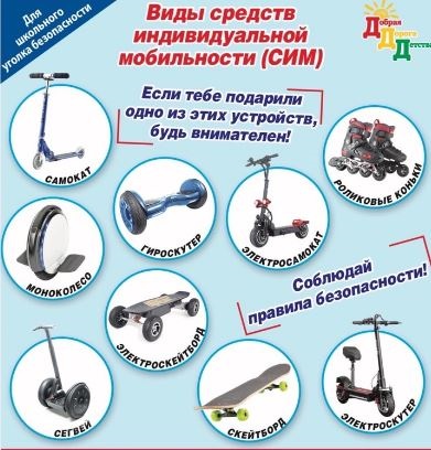 Средства индивидуальной мобильности.